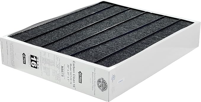Lennox Healthy Climate X6675 20x25x5 Healthy Climate Carbon-Clean MERV 16