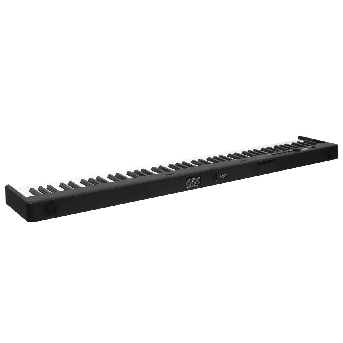 88 Key Folding Keyboard Piano, Bluetooth & MIDI, Portable Electronic Digital Foldable Piano with Sustain Pedal Bag Touch Sensitive Keys Headphones, Rechargeable for Beginners Teens Adults, Black