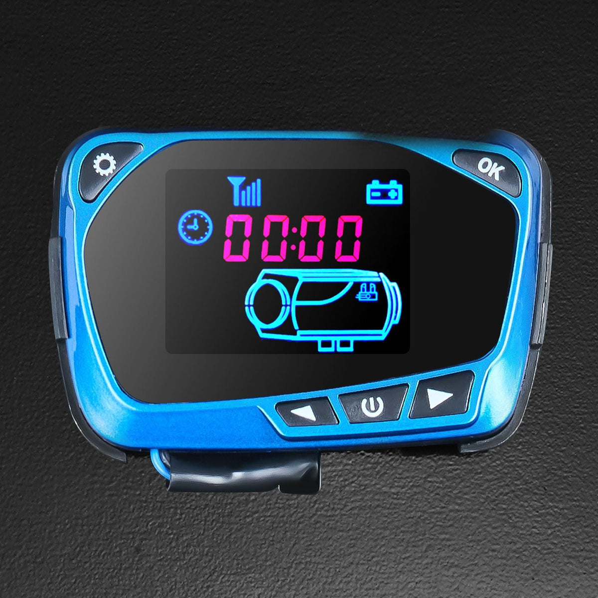8KW Diesel Air Heater Muffler Diesel Heater 12V 8000W Diesel Parking Heater Remote Control Remote Control with LCD Switch for Car Bus Trucks Motorhome and Boats