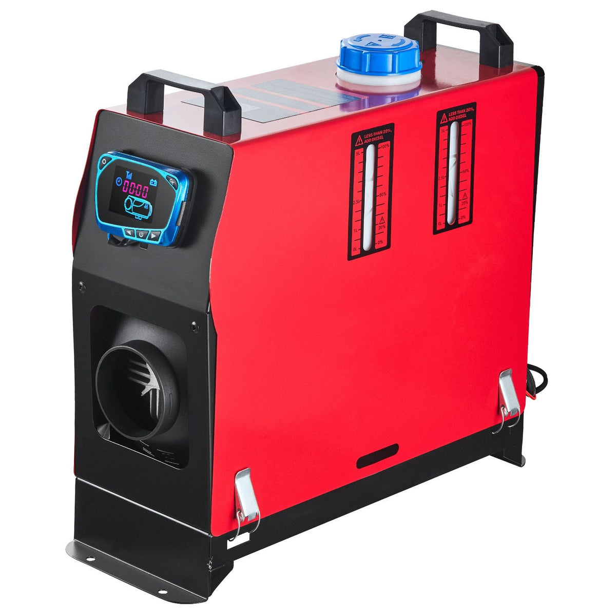 8KW Diesel Air Heater Muffler Diesel Heater 12V 8000W Diesel Parking Heater Remote Control Remote Control with LCD Switch for Car Bus Trucks Motorhome and Boats
