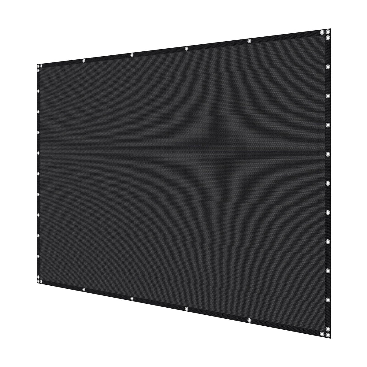 90% Sun Shade Cloth, 10 x 10 ft Pergola Shade Cover with Stainless Steel Grommets, Sun Shades Canopy Privacy Screen with 140 GSM HDPE Material, for Outdoor, Patio, Garden, and Backyard (Black)