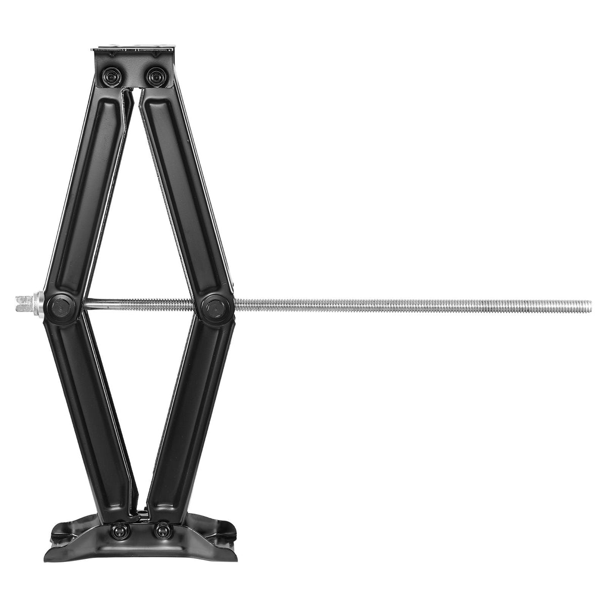 9000 lbs RV Scissor Jacks, 4-23.4 in RV Stabilizer Leveling Scissor Jacks, Set of 4, Heavy Duty Stabilizer Jack with Crank Handle, Socket and Bubble Levels, Not Easily Bent or Deformed