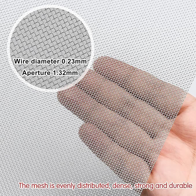 Stainless Steel Woven Wire Mesh Window Screen Mesh, Stainless Steel Woven Wire