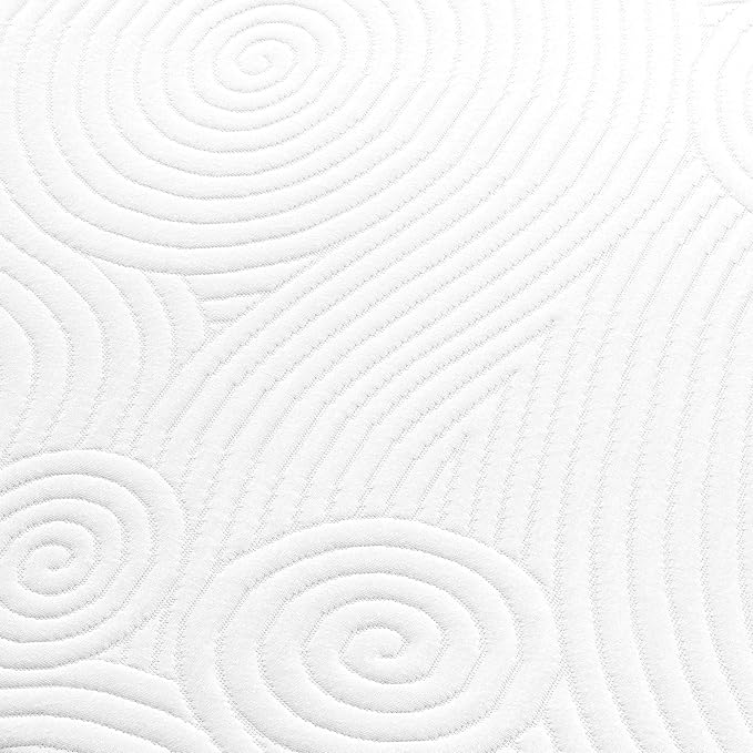 Mellow 8 Inch Cooling Gel-Infused Memory Foam Bed Mattress, Medium Firm Sleep and Breathable Fabric Cover, Full , Mattress In A Box