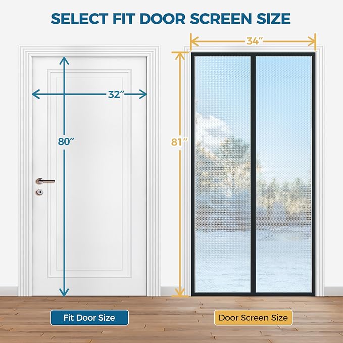 Magnetic Thermal Insulated Door Curtain
