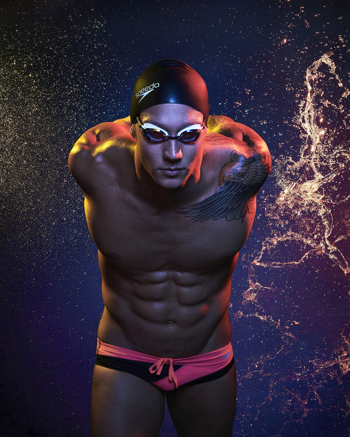 Speedo Unisex-Adult Swim Cap Silicone,(Pack of 2)