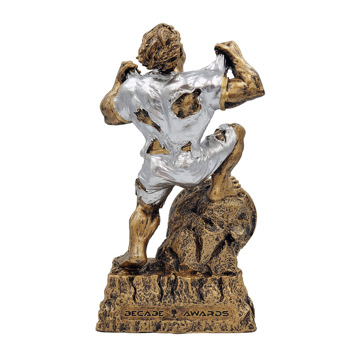 Decade Awards Monster Fantasy Football Trophy - 6.75 Inch Tall - Victory Beast FFL Award - Engraved Plate on Request