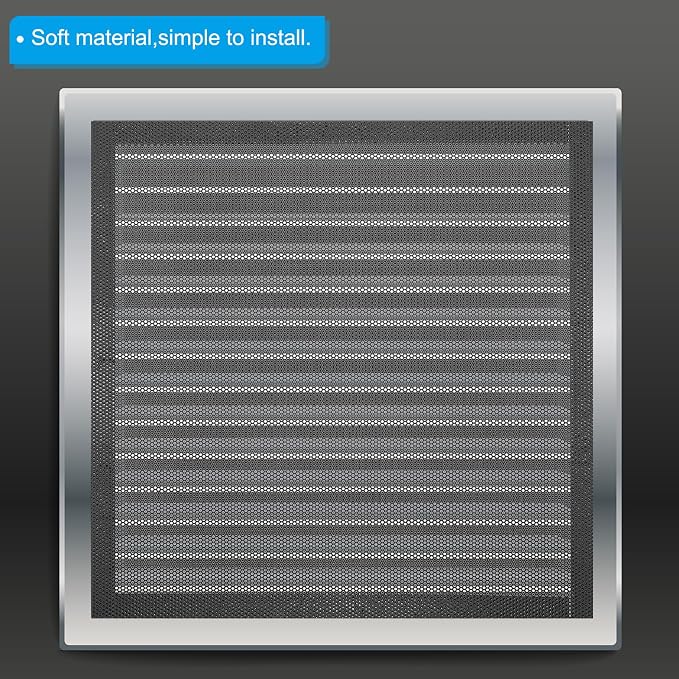 PATIKIL 4"x10" Magnetic Vent Cover, 6 Pack Floor Wall Air Registers Cover