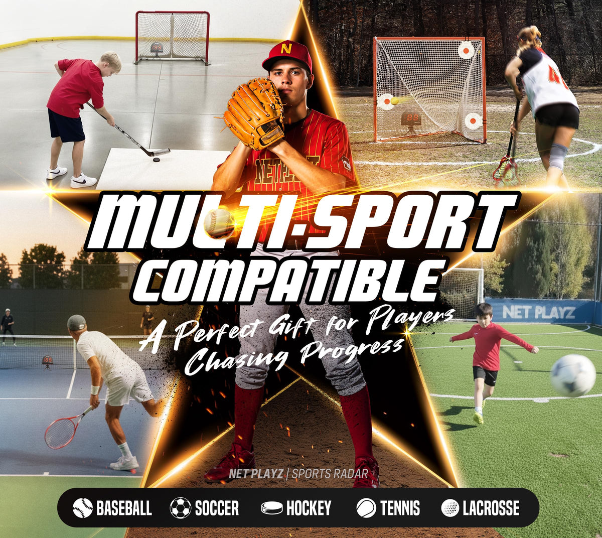 Baseball Gfits Training Equipment & Gear - Radars, Speed Sensors (Hands-Free) Radar Guns, Pitching Speed Guns for Baseball Players
