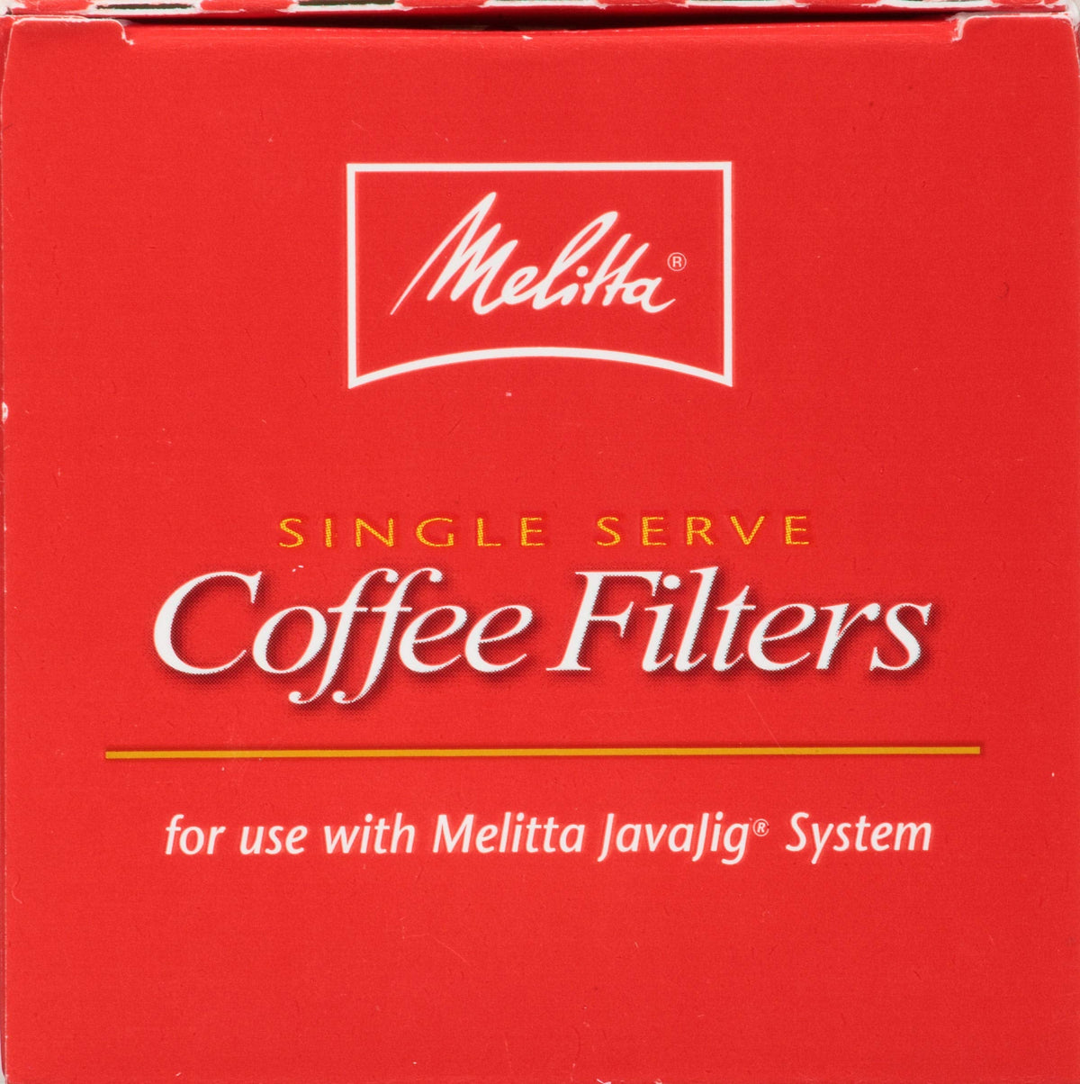 Melitta JavaJig Replacement Single-Serve Paper Coffee Filters, White, 60 Count