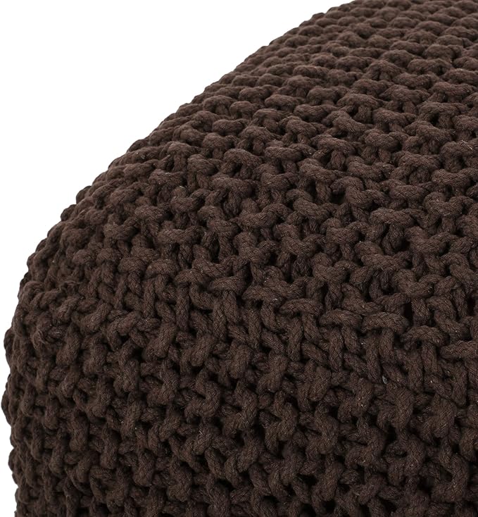 Christopher Knight Home Pouf, Brown