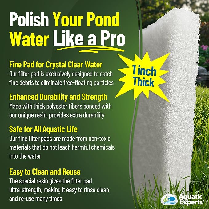 Aquatic Experts Classic Koi Pond Filter Pad FINE