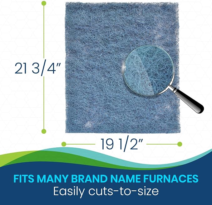 Natural Fiber Hog Hair Furnace Door Filter