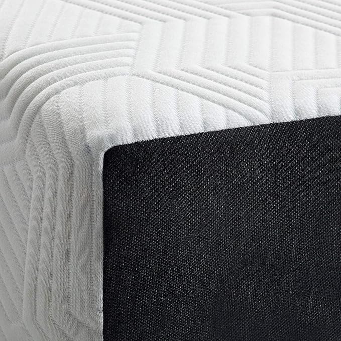 LUCID 14 Inch Memory Foam Mattress - Medium Feel - Memory Foam Infused with Bamboo Charcoal and Gel - Temperature Regulating - Pressure Relief - Breathable - Premium Support - California King Size