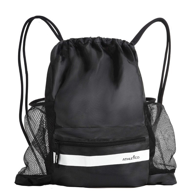 Athletico Drawstring Soccer Bag - Soccer Backpack For Boys or Girls Can Also Carry Basketball or Volleyball
