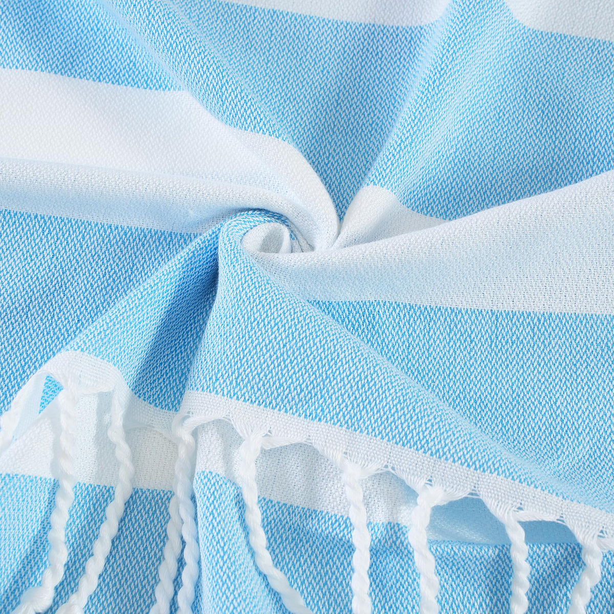 Genovega 6 Oversized Turkish Beach Bath Towel Set Bulk 74"x38" Extra Large Sand Free Quick Dry Swimming Camping Pool Clearance Towels Essentials Adult Multi Stripe Travel Blanket