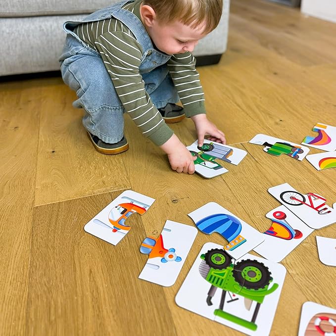 The Learning Journey: My First Match It - Things That Go - 15 Self-Correcting Vehicle Matching Puzzles