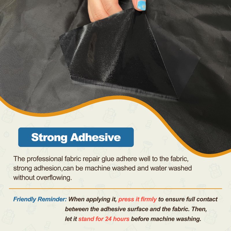KING MOUNTAIN Self Adhesive Nylon Fabric Repair Patch, 9×11 Inches 4 Pcs, Quick Down Jacket Repair Patch, Waterproof Outdoor Gear Patch Kit for Tent,Backpacks,Umbrella, Gloves, Sleeping Bag (Red