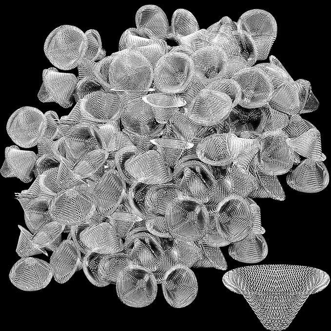 Funrous Stainless Steel Screens 3/4 Inch Conical Design Bowl Screen Filters