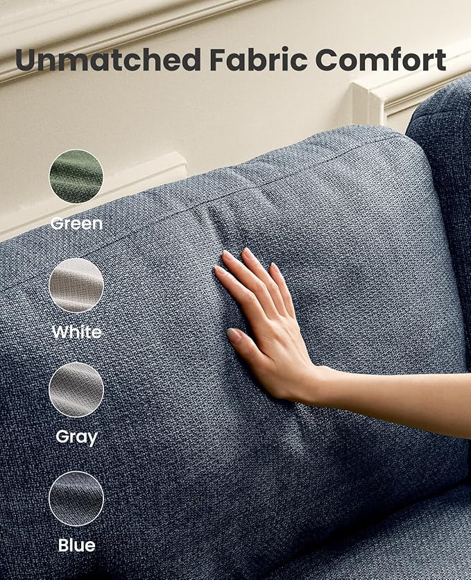 Amada 40" Oversized Accent Sofa Chair, Modern Armchair with Deep Seat, Comfy Upholstered Large Reading Chair with Removable Washable Covers for Living Room & Bedroom Office