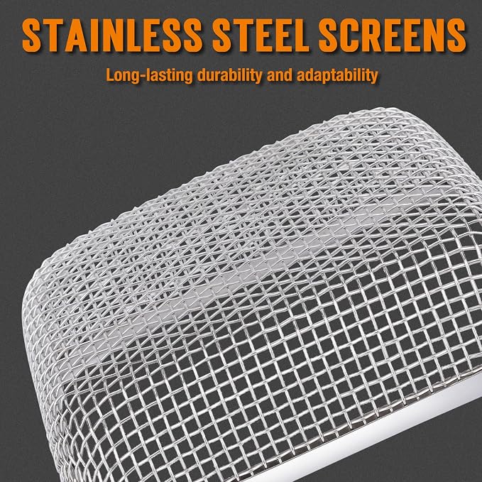 TONDA RV Furnace Vent Screen, Bug Screens Heater Vent Cover