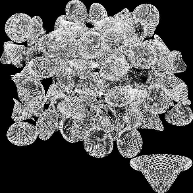 Funrous Stainless Steel Screens 3/4 Inch Conical Design Bowl Screen Filters