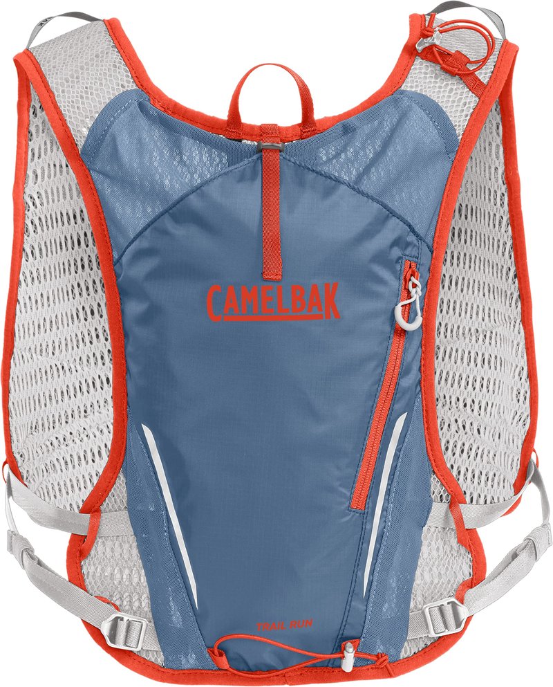 CamelBak Trail Run Hydration Vest with 34oz Capacity, Lightweight Breathable Design and Storage for Trail Running and Training, Black/Safety Yellow 2.0