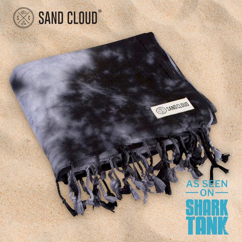 Sand Cloud Turkish Beach Towel - 100% Organic Cotton Turkish Bath Towels - Ultra Soft, Sand Resistant & Quick Dry Towel for Beach, Pool, or Picnic Blanket- As Seen on Shark Tank - Maui Sunset