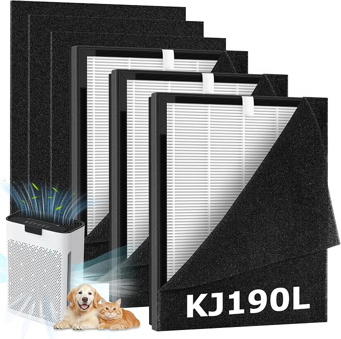 3 Pack KJ190L Filter Replacement Compatible