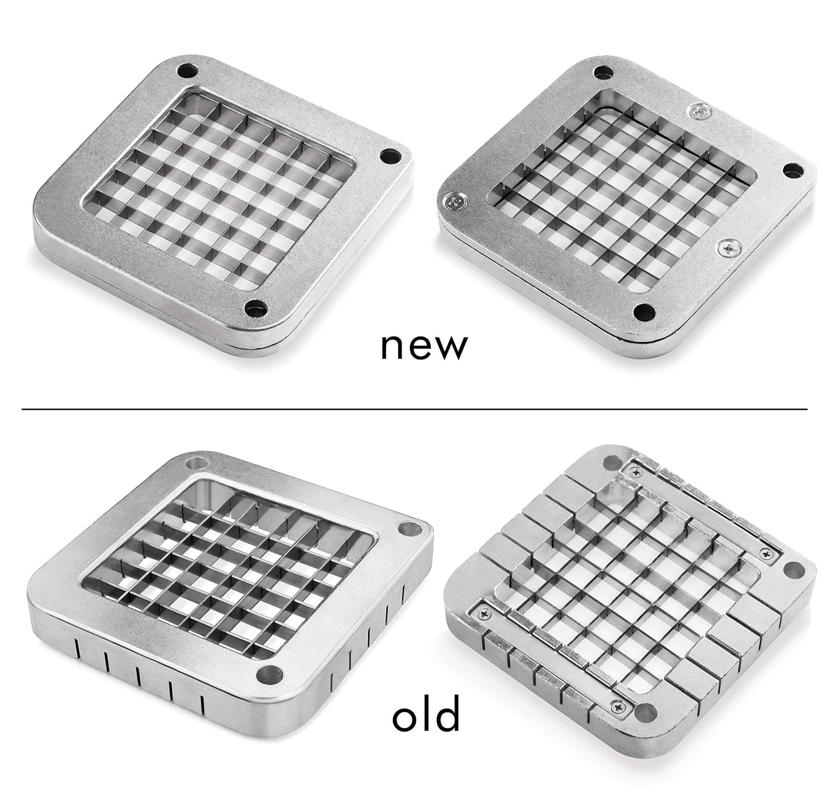 New Star Food Service 42313 Commercial Restaurant French Fry Cutter with Suction Feet, 1/2-Inch