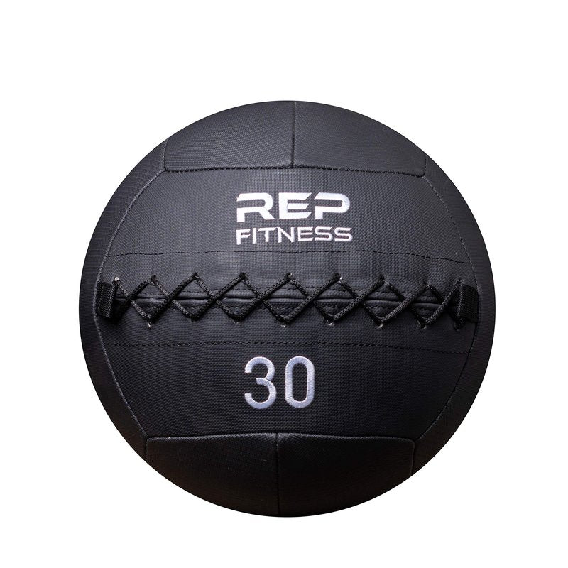 REP Weighted Slam Balls for Home Gym Fitness | 30 lb Soft Textured Medicine Ball | Heavy Sand-Filled Workout Balls for Strength, Core Training, Crossfit, Conditioning & Slam Ball Exercises