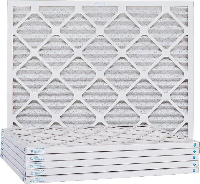 Aerostar 21 1/2x23 3/8x1 MERV 11 Pleated Air Filter, AC Furnace Air Filter