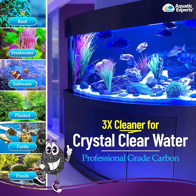 Premium Activated Carbon, Aquarium Carbon