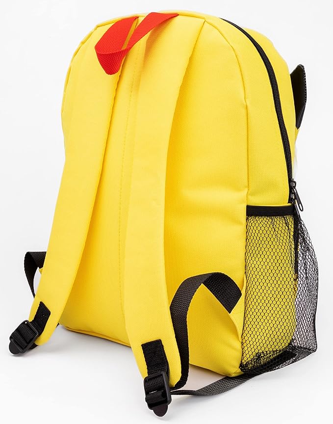 Pokémon Pikachu Kids Backpack Set | 4-Piece School Bag with Lunch Bag, Pencil Case & Water Bottle