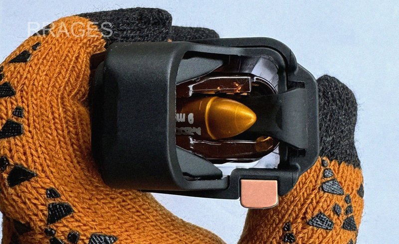 RRAGES Pistol Loader Fits Most Calibers Black