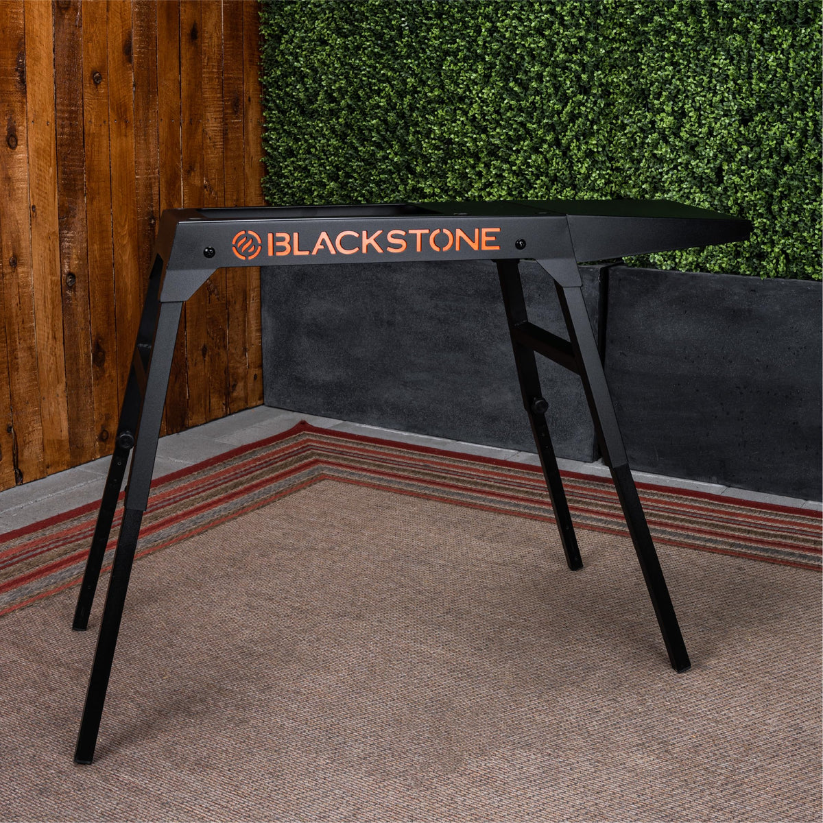 BLACKSTONE 5013 Collapsible Tabletop Griddle Stand, Black