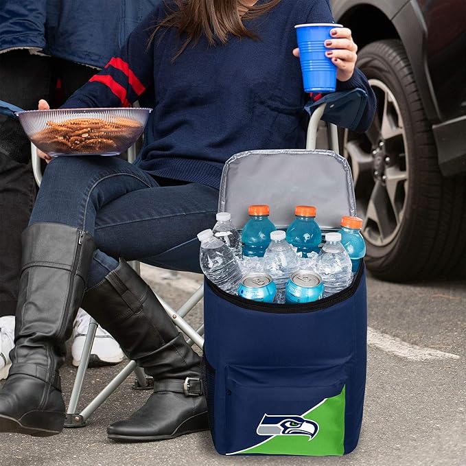 FOCO Seattle Seahawks NFL Cooler Backpack