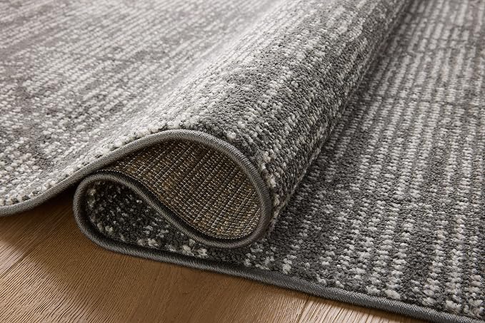 Loloi Kamala Collection KAM-06 Charcoal/Ivory 9'-2" x 13' Area Rug