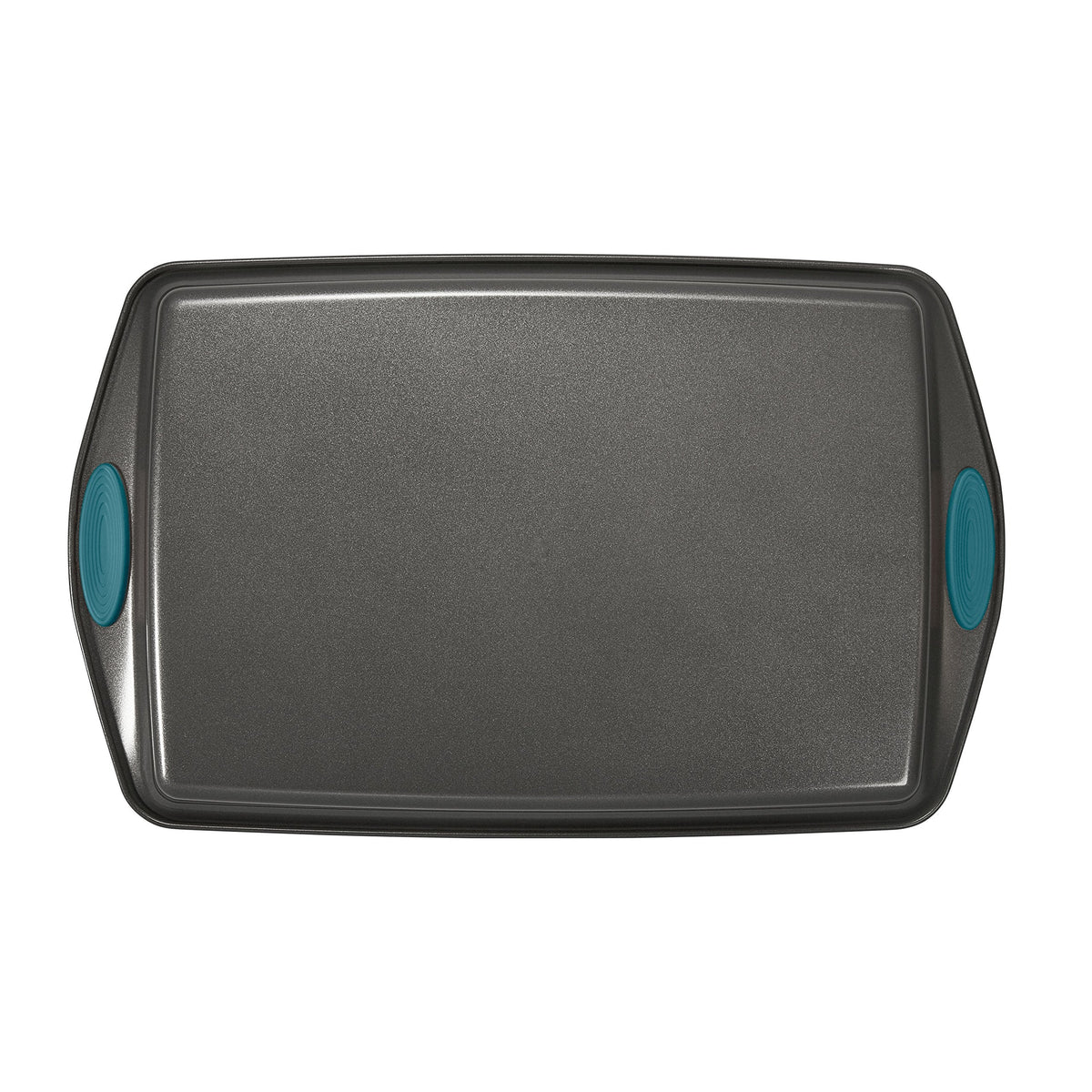 Rachael Ray Yum-o! Nonstick Bakeware Oven Lovin' Baking Pans Set, 10-Piece, Gray and Marine Blue