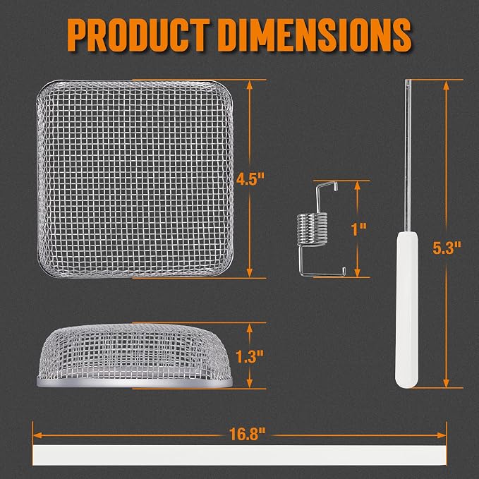 TONDA RV Furnace Vent Screen, Bug Screens Heater Vent Cover