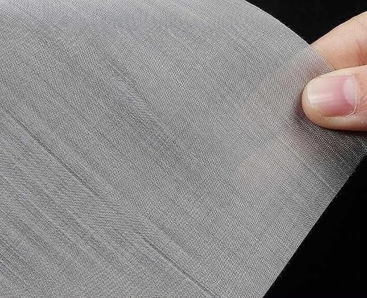 1Pcs 200 Mesh 304 Stainless Steel Fine Pollen Screen Filtration Woven Wire Mesh
