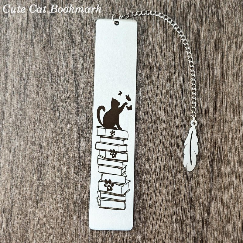 Dog Bookmark, Metal Bookmarks - Cute Book Marks Reading Gift for Women, Men, Book Lovers, Kids, Friends - Durable & Anti-Rust Book Accessories, Dog Lovers Gift (Christmas, Birthday, Graduation Gifts)