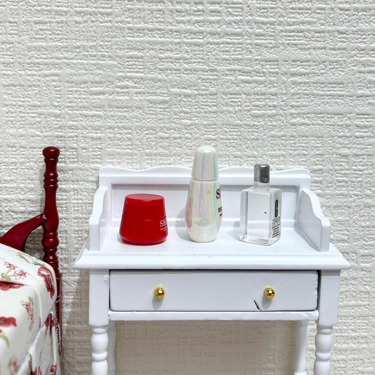 SAMCAMI Miniature Dollhouse Accessories, Mini Fashion and Dollhouse Bathroom Acessories, Mini Stuff, Miniature Makeup