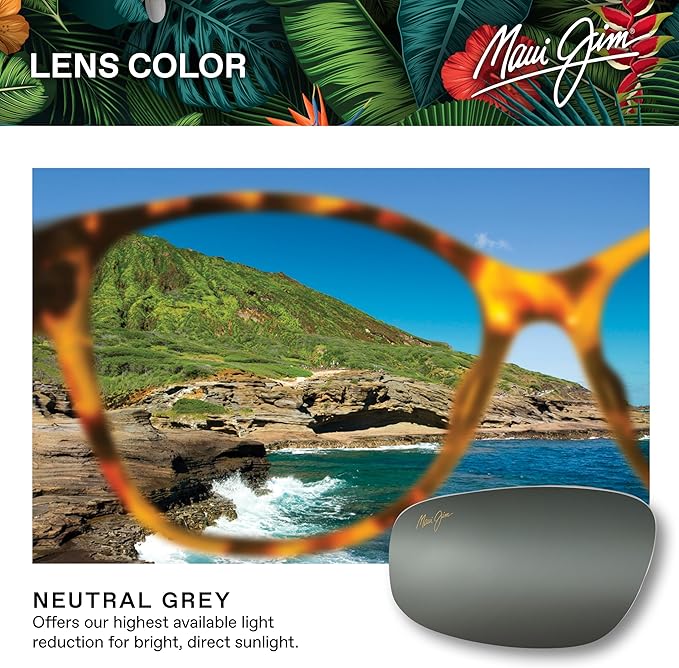 Maui Jim Polarized Men's and Women's Guardrails Aviator Sunglasses