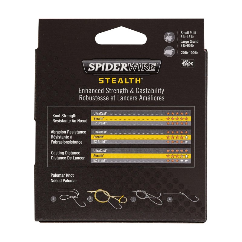 SPIDERWIRE SCS50G-125 Stealth, 125-Yard/50-Pound, Moss Green