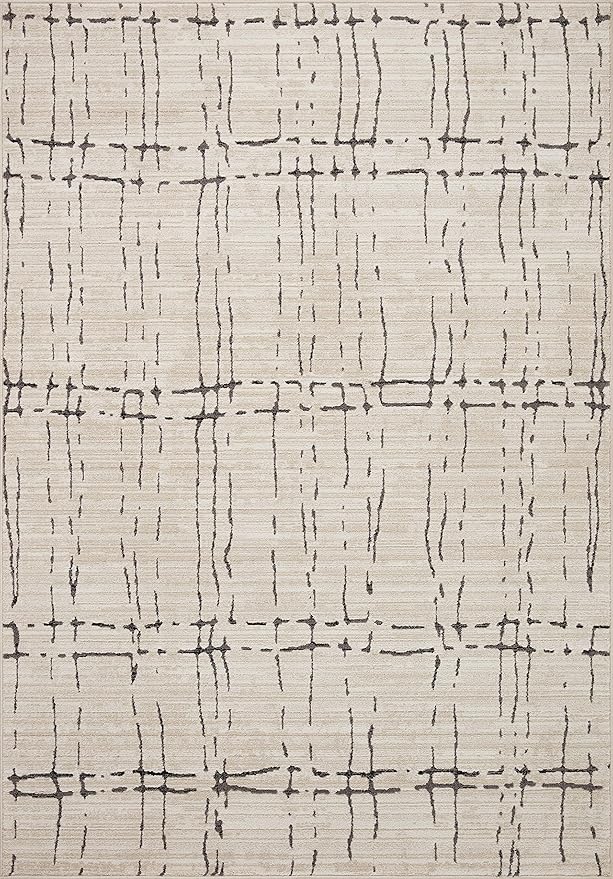 Loloi Darby Collection DAR-06 Sand/Dk. Grey 7'-10" x 10' Area Rug