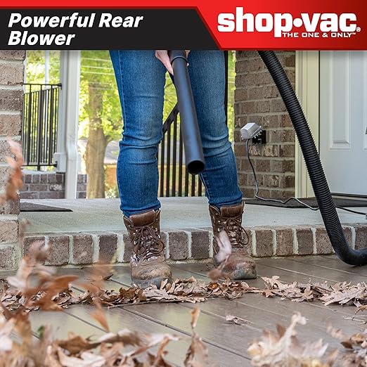 Shop-Vac 5761011 10 Gallon Wet/Dry Shop Vacuum, 4.5 Peak HP, 1.5 Inch Diameter x 7 Foot Hose, 12 Foot Cord, Ideal for Home, Garage, and Workshop Cleaning