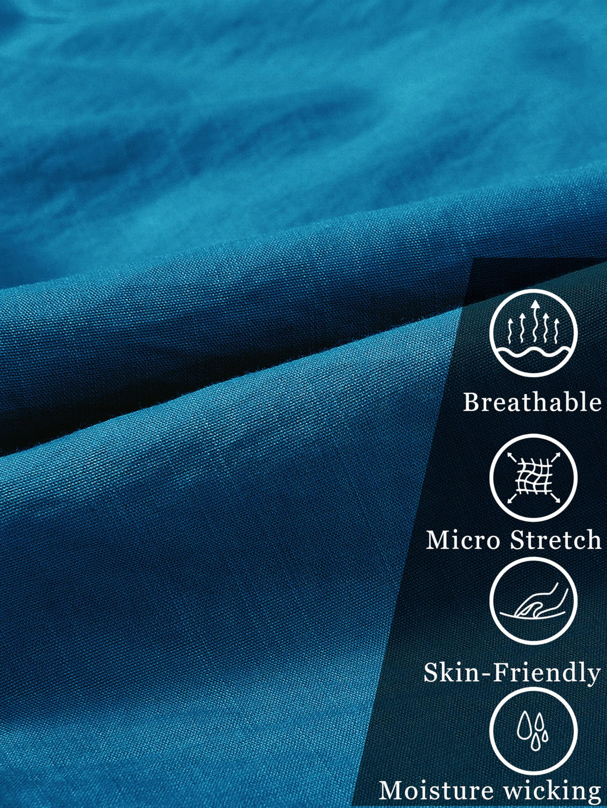 MoFiz Hiking Cargo Pants for Women with Pockets Lightweight Quick Dry Athletic Outdoor Summer Travel Casual Joggers Sweatpants Sapphire Blue XL