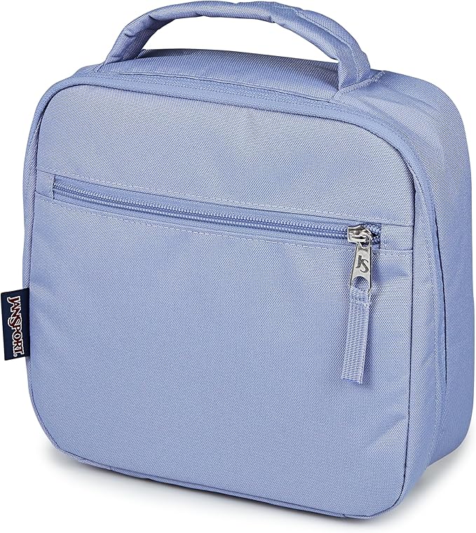 JanSport Lunch Break Insulated Cooler Bag - Leakproof Picnic Tote, Lavender Ash