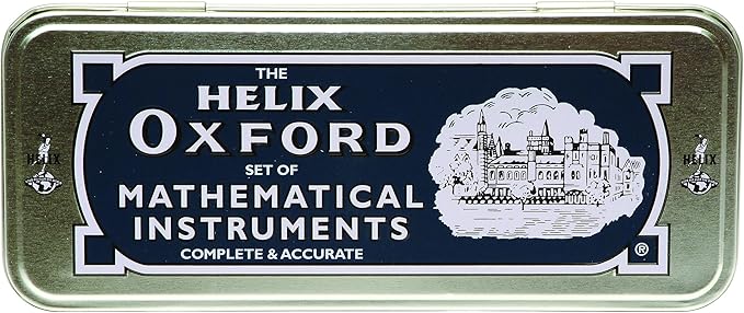Helix Oxford Maths Set with Storage Tin